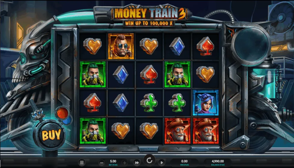 Money Train 3 Slot – Outlaw Spins